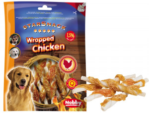 Nobby SarSnack BBQ Chicken Wrapped - gardumi suņiem 113g